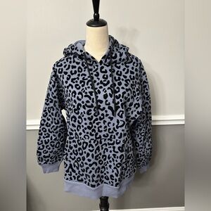 Von Dutch Cheetah Print Hoodie NWT